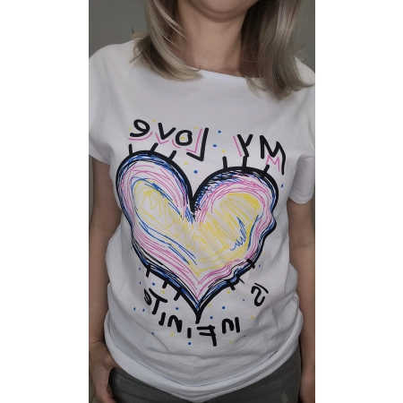 T-shirt KOSZULKA damska turecka bawełna S-XL